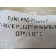 Macron PAS-7566457 Drive Pulley Assembly PAS7566457 W Hardware - New No Box