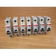 ABB S201 C10 10A Circuit Breaker S201C10 (Pack of 7) - Used