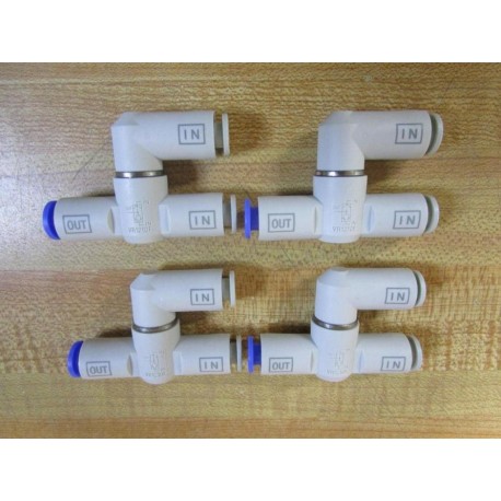 SMC VR1210F-06 Shuttle Valve VR1210F (Pack of 4) - New No Box