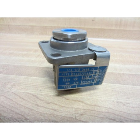 Jamesbury 14 9FB 3600 TT Ball Valve 149FB3600TT - New No Box