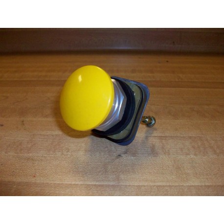 Allen Bradley 800T-D Pushbutton 800TD Yellow 800T-D9 - Used