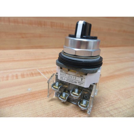 Allen Bradley 800T-J2KT7 3-Pos. Selector Switch W(2) 800T-XA - New No Box