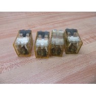 IDEC RH2B-UL-AC110-120V RH2BULAC110120V Relay (Pack of 4) - Used