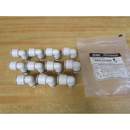 SMC KQ2L12-02S Male Elbow Fitting KQ2L1202S (Pack of 11)