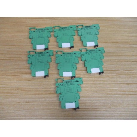 Phoenix Contact PLC-BSC-24UC21 Block 2966029 w2961105 (Pack of 7) - New No Box