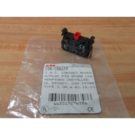 ABB SK-616-001-B Block CBK-CB01FP SK616001B