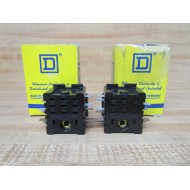 Square D 8501-NK3T Schneider Electric Relay Socket 8501-NK3 (Pack of 2)