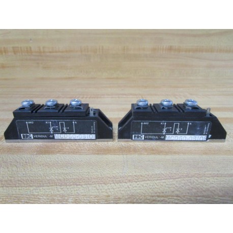 BBCBrown Boveri MCD60-08108 Thyristor Module MCD6008108 (Pack of 2) - Used