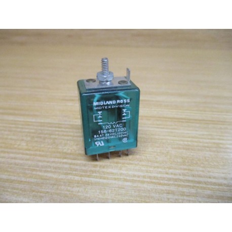 Midland Ross 156-62T200 Midtex Relay 15662T200 - Used