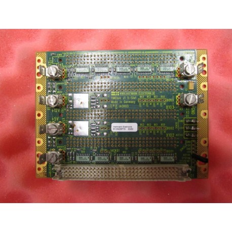 Hartmann Elektronik B129405P7D VMEbus J1 5-Slot Circuit Board - Used