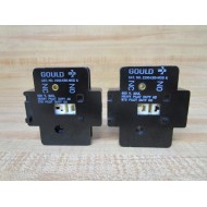 Gould 2200-EB5-M0D A Auxiliary Contact 2200EB5M0DA (Pack of 2) - New No Box