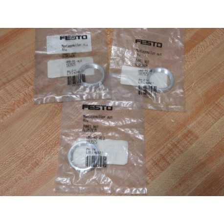 Festo HMR-M1-ALU Panel Nut 183925 (Pack of 3)