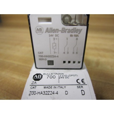 Allen Bradley 700-HA32Z24-4 Relay 700HA32Z244 Series D