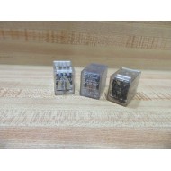 Potter & Brumfield KHU-17D11-12V DC Relay KHU17D1112VDC (Pack of 3) - Used