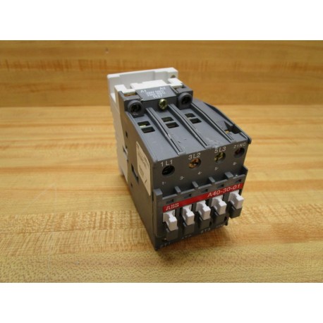 ABB A40-30-01 Non-Reversing Contactor A40-30-01-R37 - Used