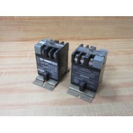 Allen Bradley 852S-NSA Timing Relay 852SNSA 0.1-5 Seconds Series F (Pack of 2) - Used