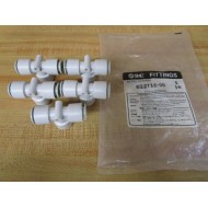 SMC KQ2T12-00 Union Tee Fitting KQ2T1200 (Pack of 5)