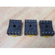 Omron PF083A-E Relay Socket PFO83A-E (Pack of 3) - New No Box