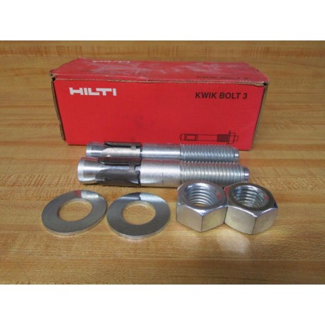 Hilti KB3 1X6 LT Kwik Bolt 3 Anchor 286017 (Pack of 2)