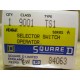 Square D 9001 TS1 2-Pos Selector Switch 84063