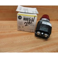 Allen Bradley 800T-P26R Pilot Light  800TP26R Ser. U W240V Module