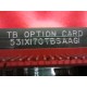 General Electric 531X170TBSAAG1 TB Option Card F31X170TBSAAG1 - Used