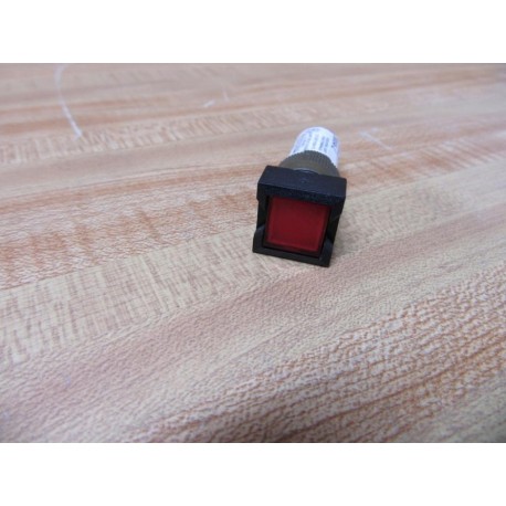 Allen Bradley 800A-L Light 800AL 800A-L2FR24C Red Square - New No Box