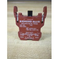 Siemens-Allis P30CB10 Contact For Pushbutton 1NO - Used