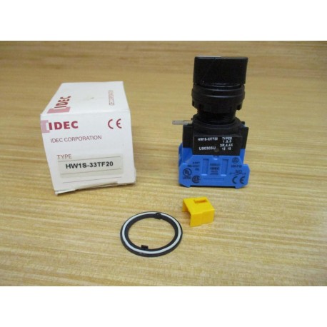 Idec HW1S-33TF20 Selector Switch HW1S33TF20