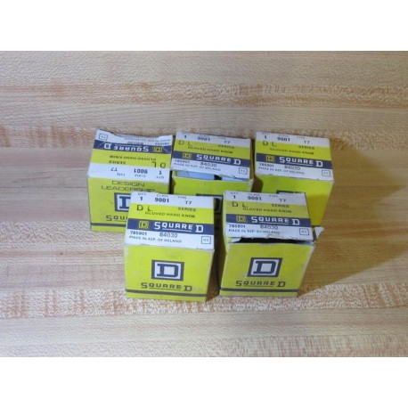 Square D 9001-T7 Gloved Hand Knob 9001T7 84030 (Pack of 5)