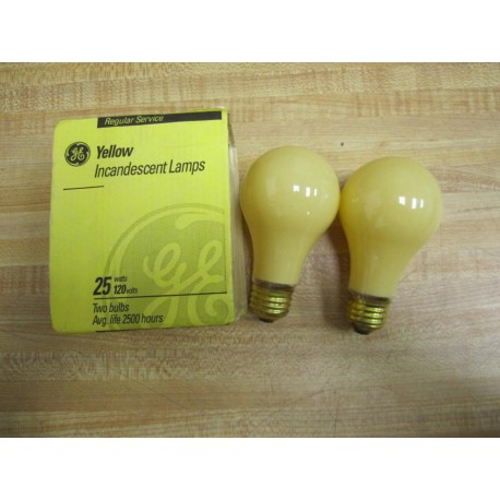 General Electric 25AY-24PK Yellow Bulbs 37793 CAN NOT SELL (Pack of 2)