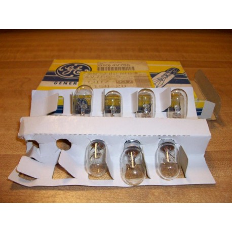 General Electric 6T4 121 Lamp Set of 7