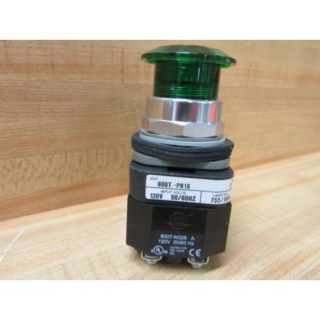 Allen Bradley 800T-PM16G Button - New No Box