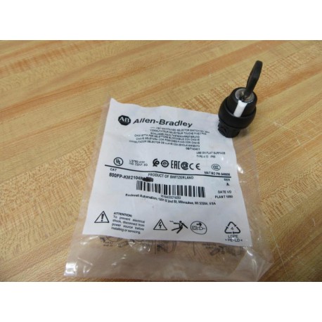 Allen Bradley 800FP-KM2104R 2-Pos Selector Switch 800FPKM2104R
