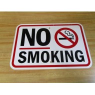 Generic NO SMOKING 12" x 18" Metal Sign - New No Box