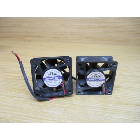 Jamicon JF0625B2TRAR Rotary DC Fan (Pack of 2) - Used