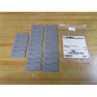 DINnectors DN-EMXM1EC1 End Plate 43562 (Pack of 25)