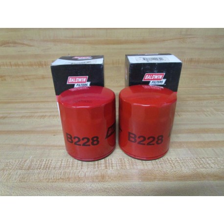 Baldwin Filters B228 Oil Filter (Pack of 2)