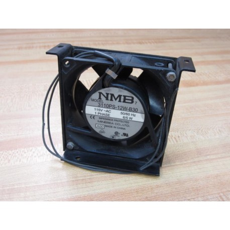 Nidec 3110PS-12W-B30 Fan 3110PS-12W-B30-A00 Mounted In Enclosure (Pack of 2) - Used