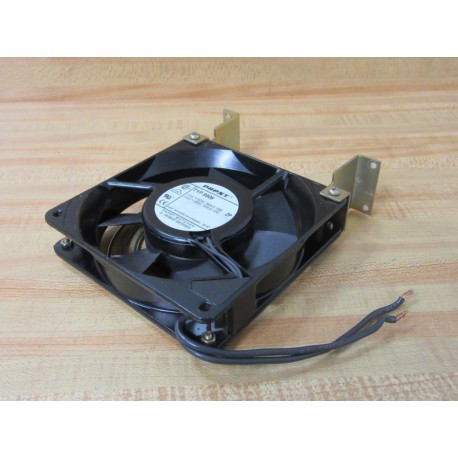 Papst 9906 Axial Fan W Wires & Bracket - Used