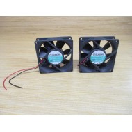 Sunon KDE2408PTB1-6A Axial Fan KDE2408PTB16A (Pack of 2) - Used