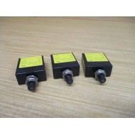 Airpax PP11-2-10.0A-0A-V 10A Circuit Breaker PP112100A0AV (Pack of 3) - Used