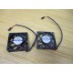 Jamicon KF0615B2M-R Rotary DC Fan KF0615B2MR (Pack of 2) - Used