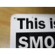 Generic SMOKE FREE BUILDING 10" X 14" Metal Sign - New No Box