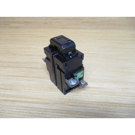 Siemens P220GS Pushmatic 20A Circuit Breaker - Used