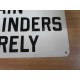 Generic NOTICE CHAIN ALL CYLINDERS 10" X 14" Sign - New No Box