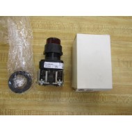 Allen Bradley 800H-QRBH24R Illum. Push Button W800T-XABlank