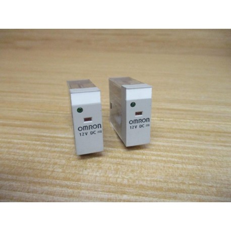 Omron G2R-2-SND 12VDC (S) Relay G2R-2-SND(S) (Pack of 2) - New No Box