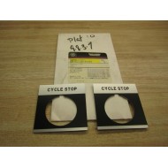 General Electric CR104PXN1BB001 Cycle, Stop (Pack of 2)
