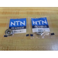 NTN 608ZZ5K Miniature Ball Bearing 608ZZ5K (Pack of 2)